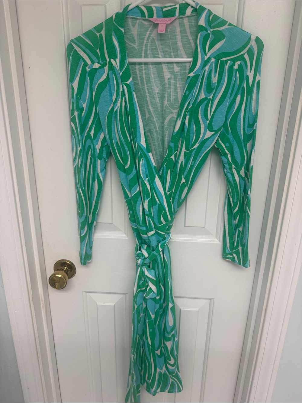 Lilly Pulitzer Size Small “Finders Keepers” Wrap Dress